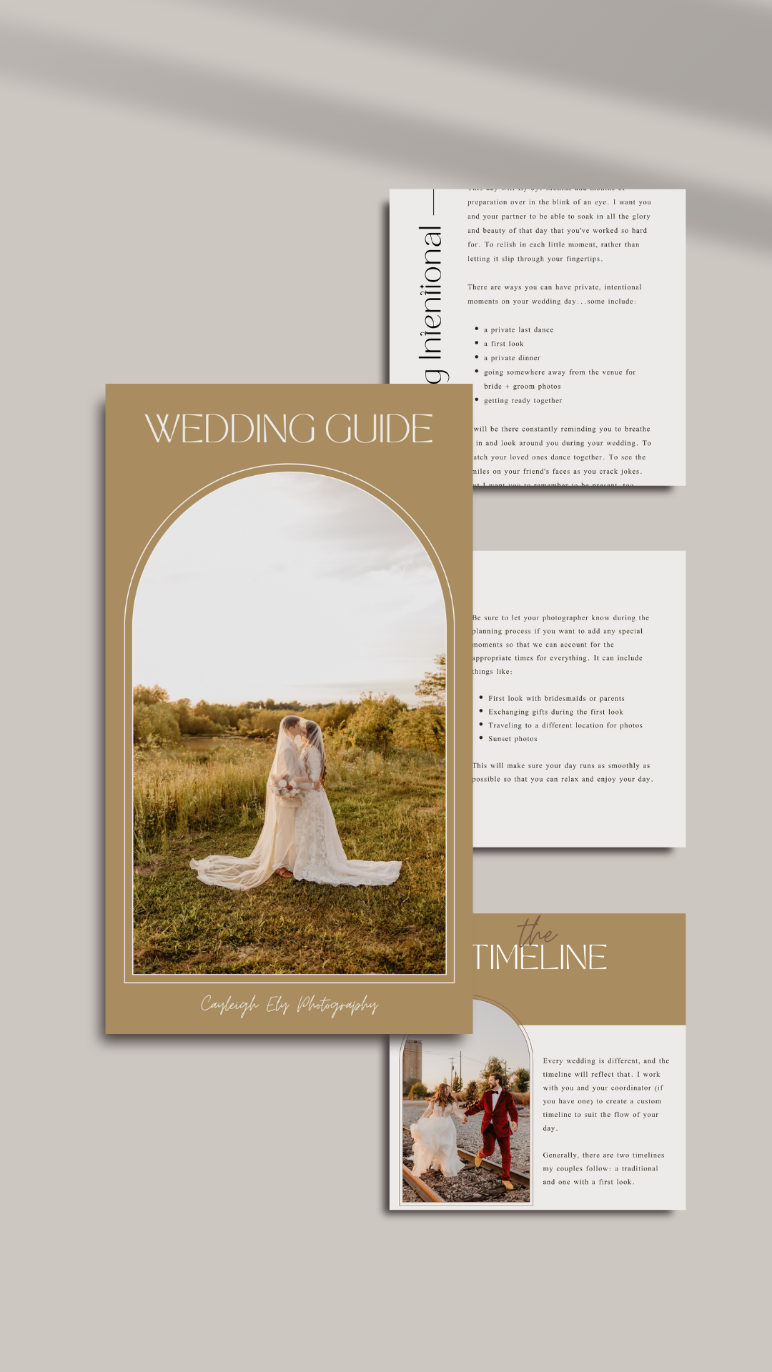 Wedding Welcome Guide + Pricing Guide Bundle