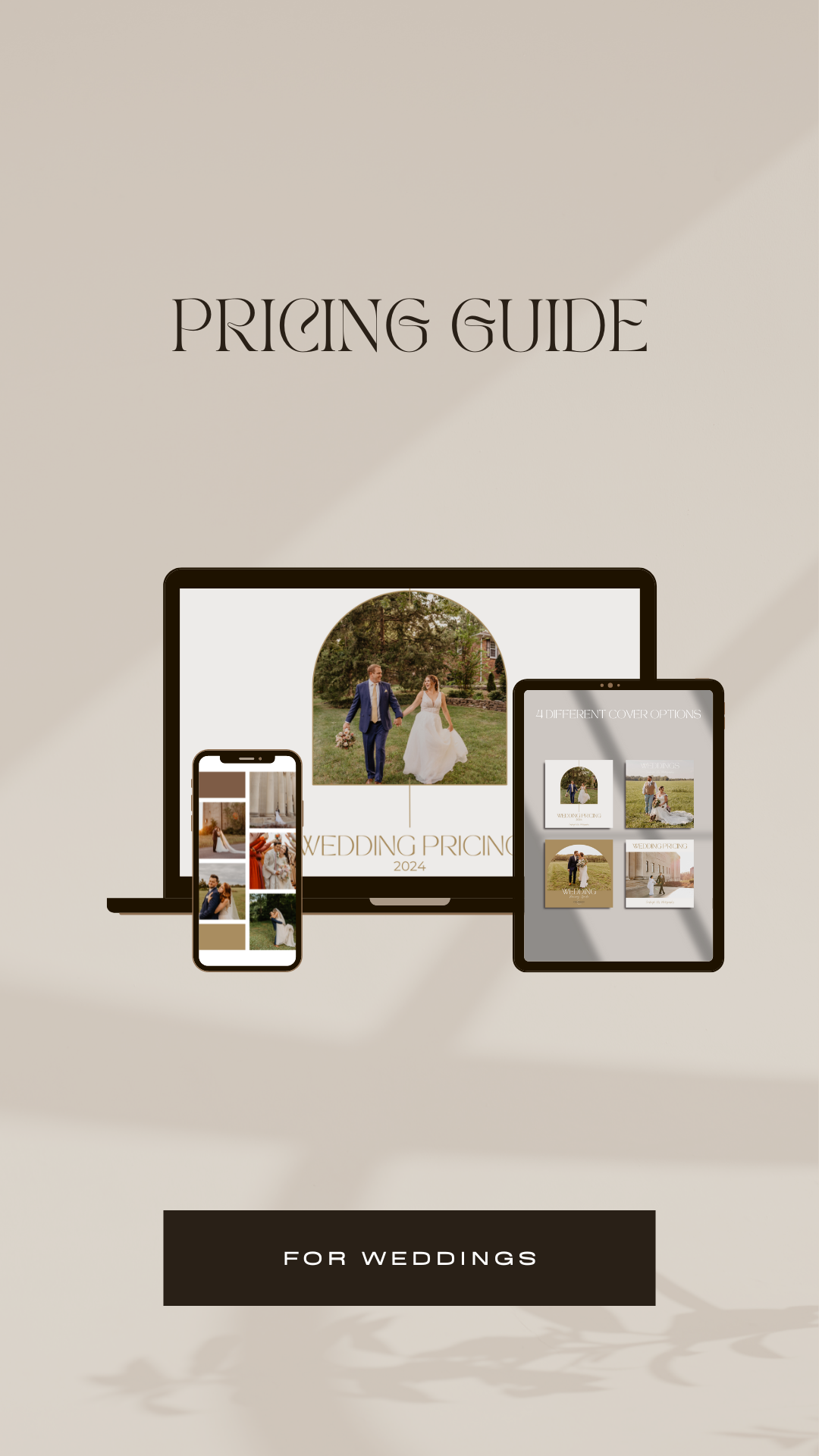 Wedding Welcome Guide + Pricing Guide Bundle
