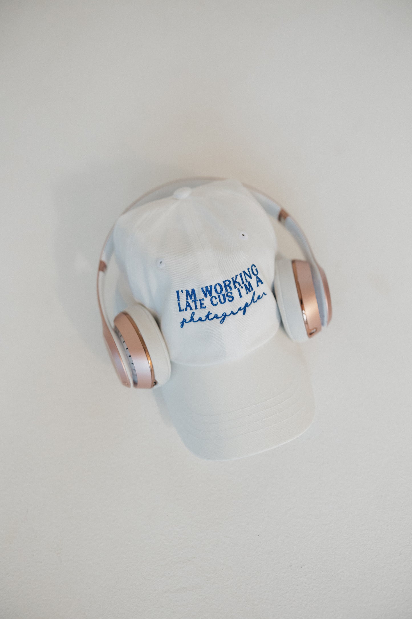 I'm Working Late Baseball Cap