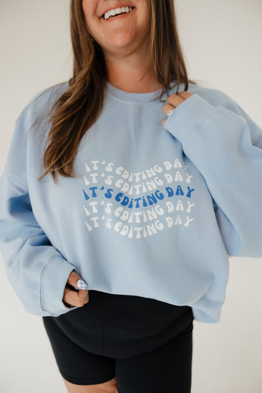 Editing Day Crewneck