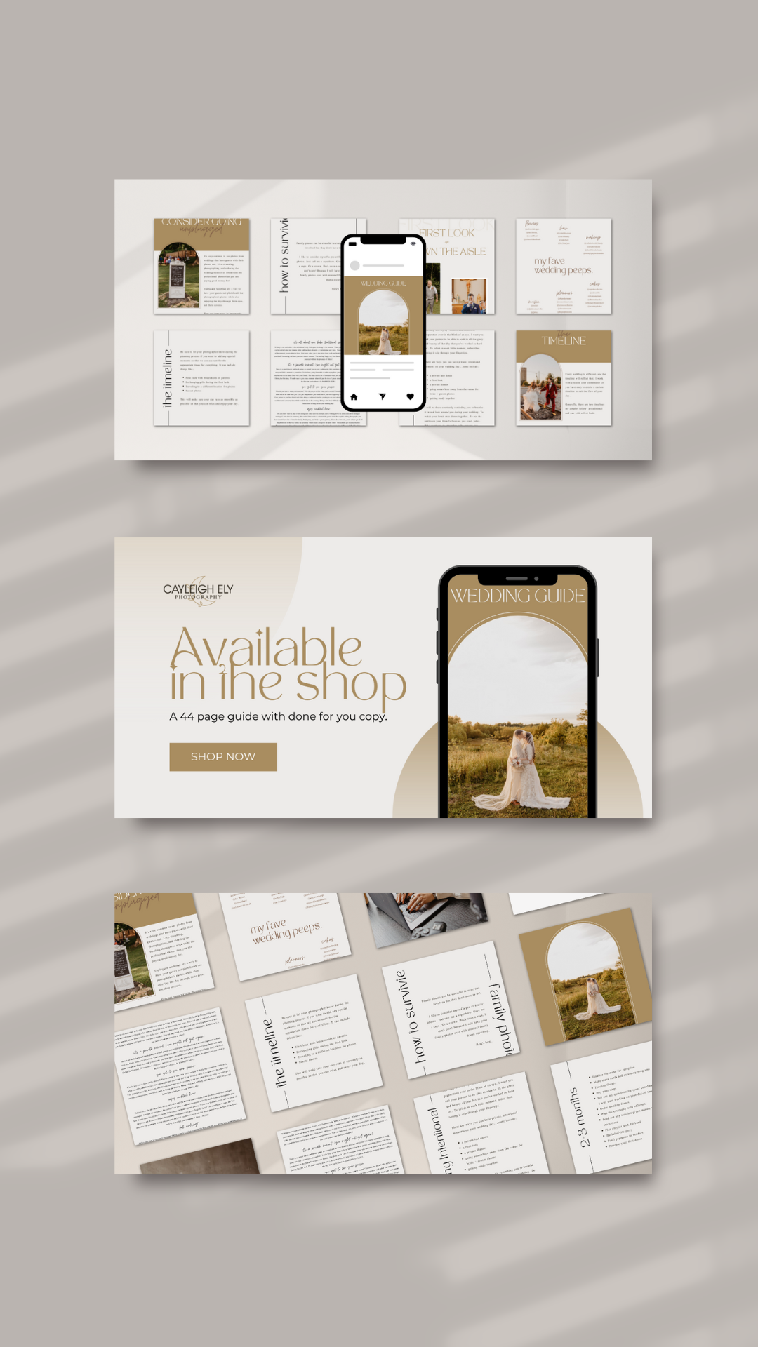Wedding Welcome Guide Template